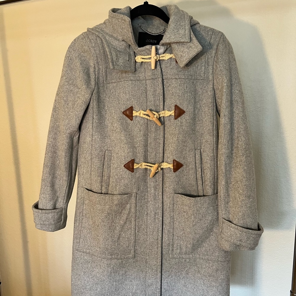 J. Crew Toggle Wool Coat